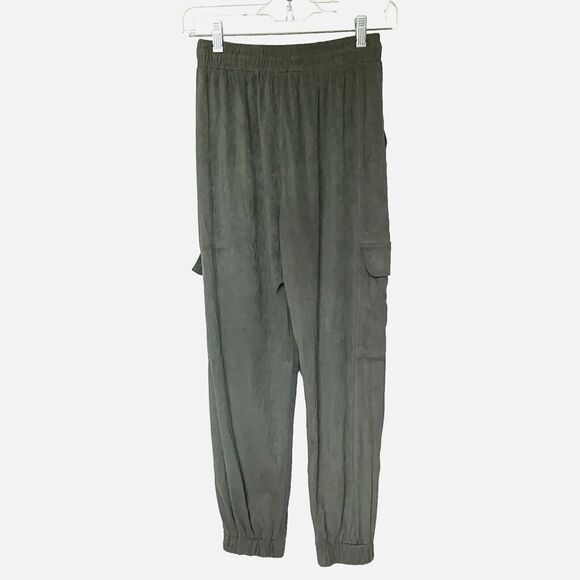 Hyfve Pants Women’s Medium Baggy Cargo High Rise Pull On Joggers - Picture 2 of 8